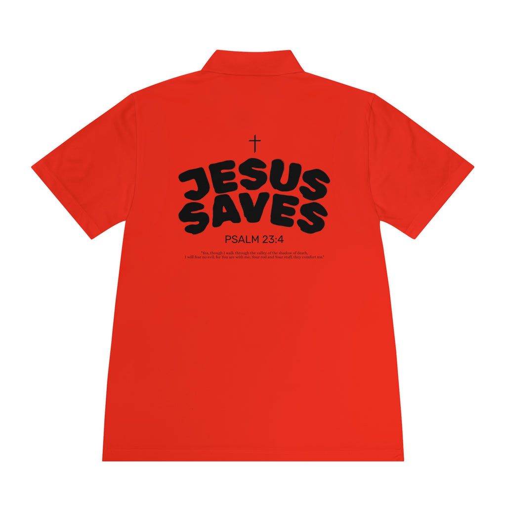 Les Enfants de Dieu Polo - Jesus Saves Polo - Psalm 23:4