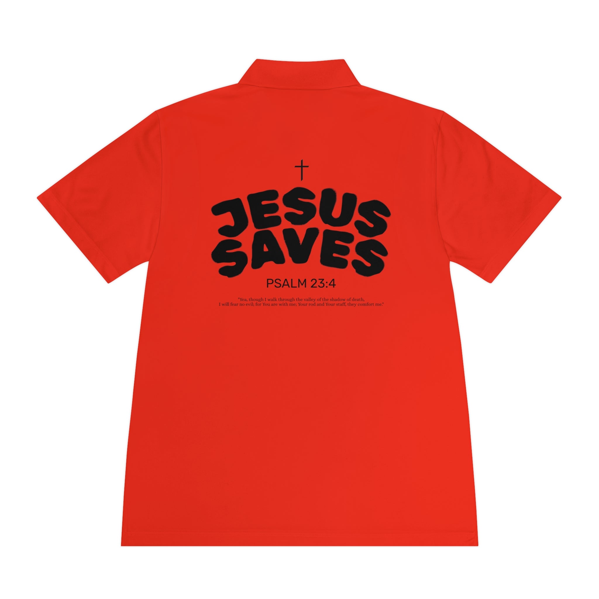 Les Enfants de Dieu Polo - Jesus Saves Polo - Psalm 23:4