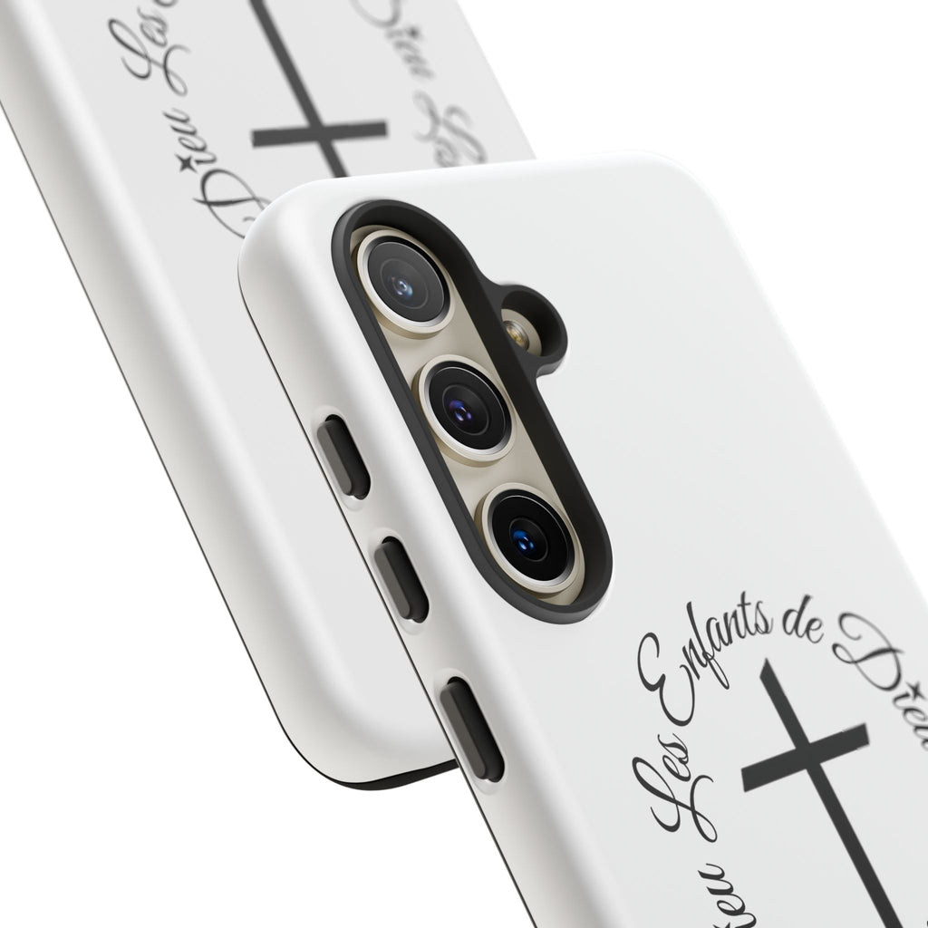 Les Enfants de Dieu Cross Phone Case
