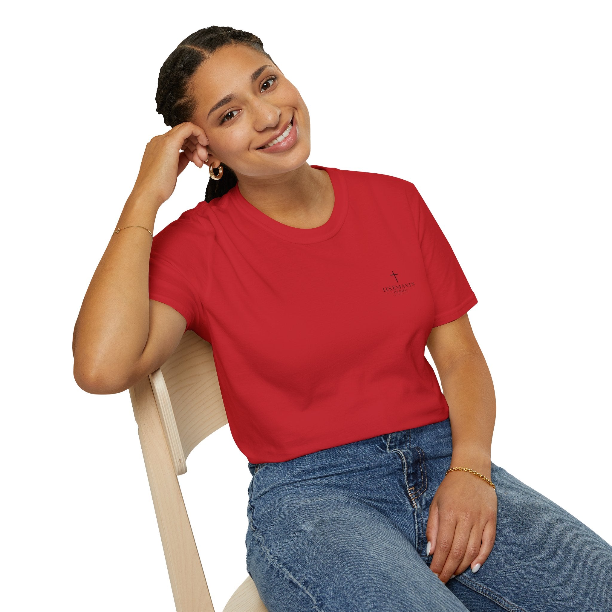 Les Enfants de Dieu T-Shirt — Jesus Saves Shirt - Psalm 23:4