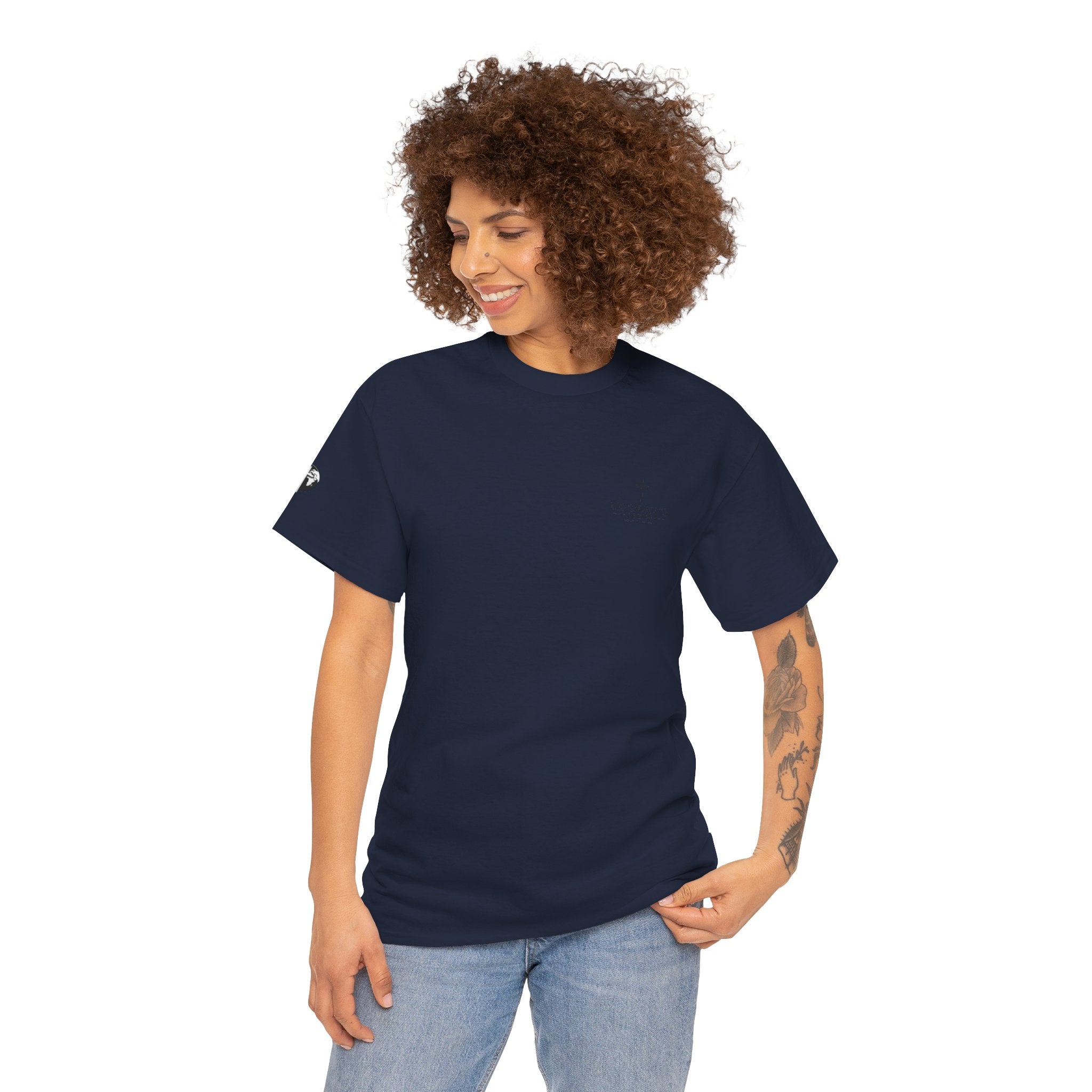 Les Enfants de Dieu Tee - Jesus Saves Tee - Psalm 23:4