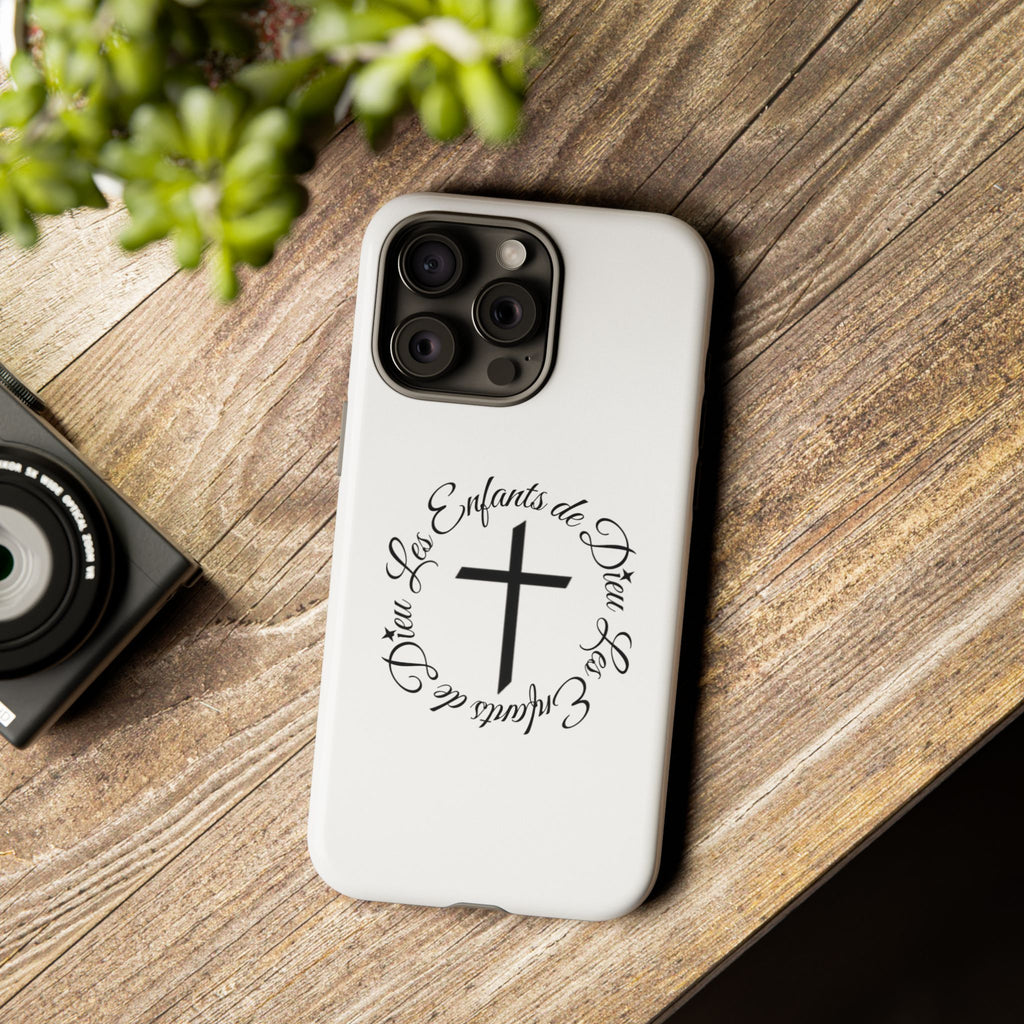 Les Enfants de Dieu Cross Phone Case
