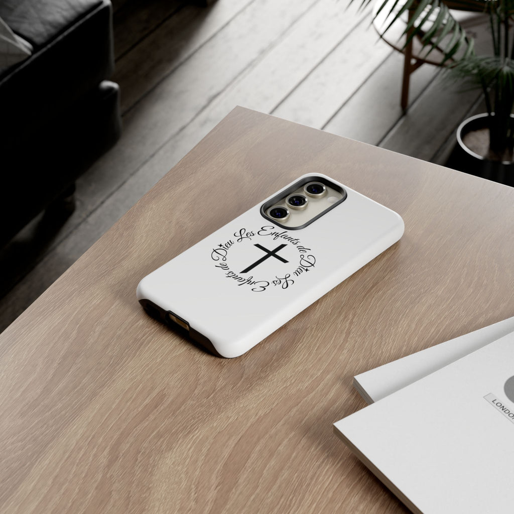 Les Enfants de Dieu Cross Phone Case