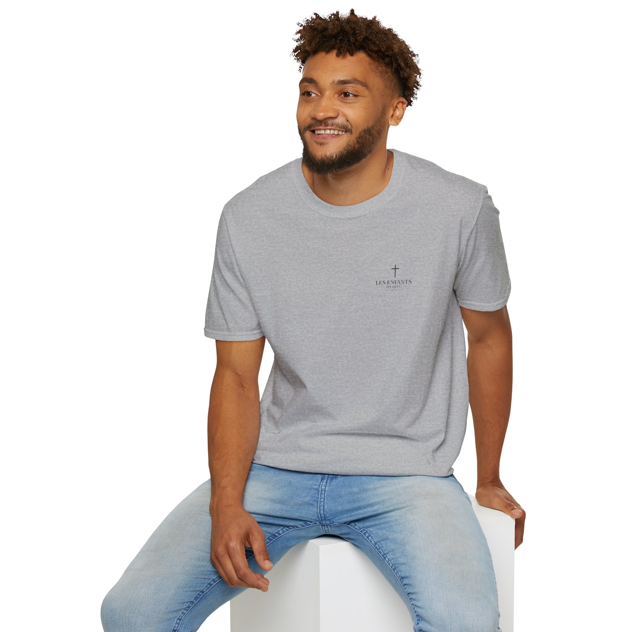 Les Enfants de Dieu T-Shirt — Jesus Saves Shirt - Psalm 23:4