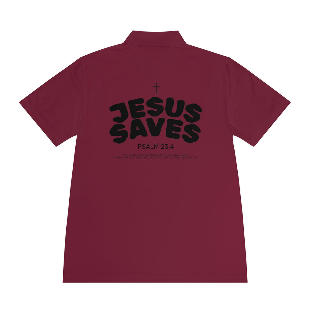 Les Enfants de Dieu Polo - Jesus Saves Polo - Psalm 23:4