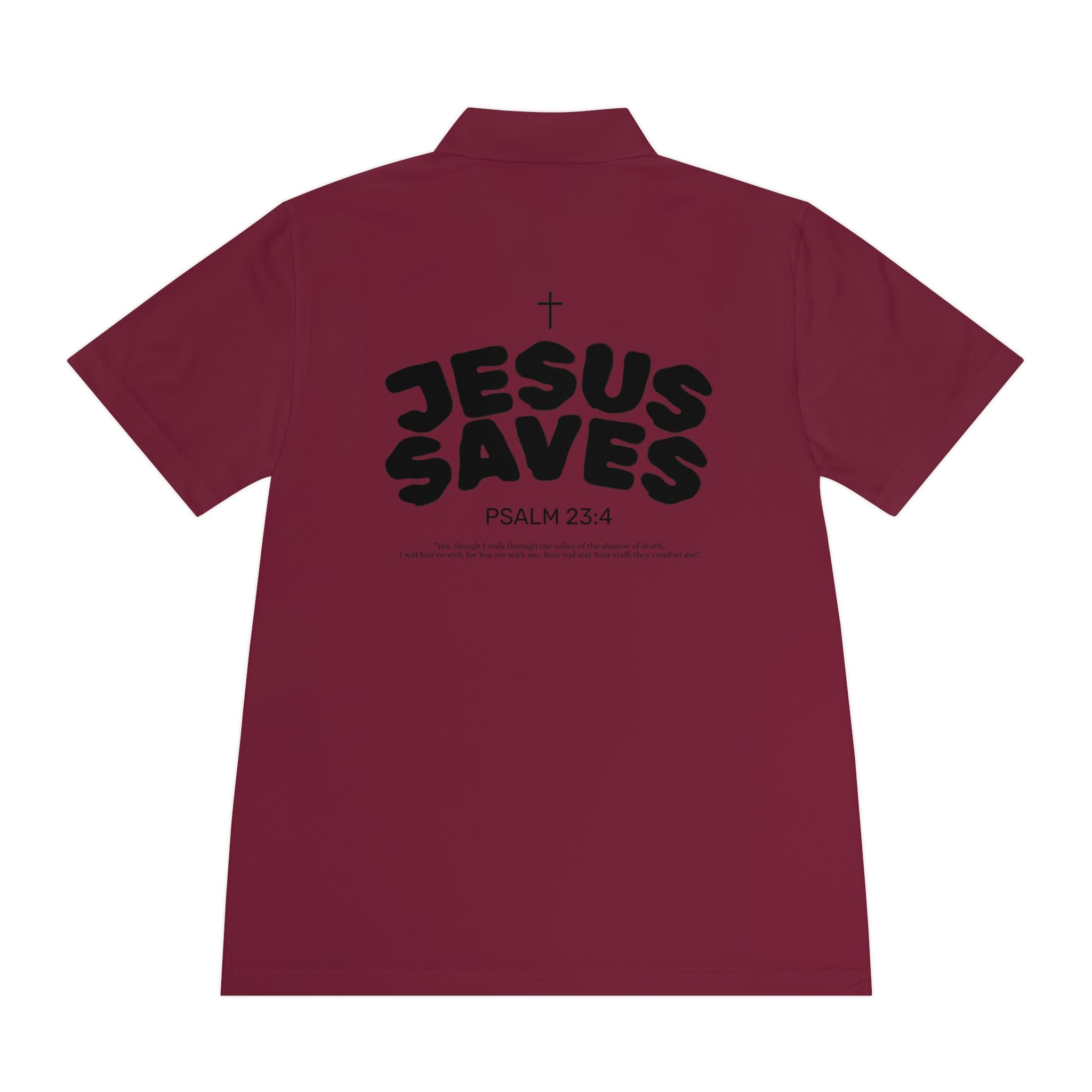 Les Enfants de Dieu Polo - Jesus Saves Polo - Psalm 23:4