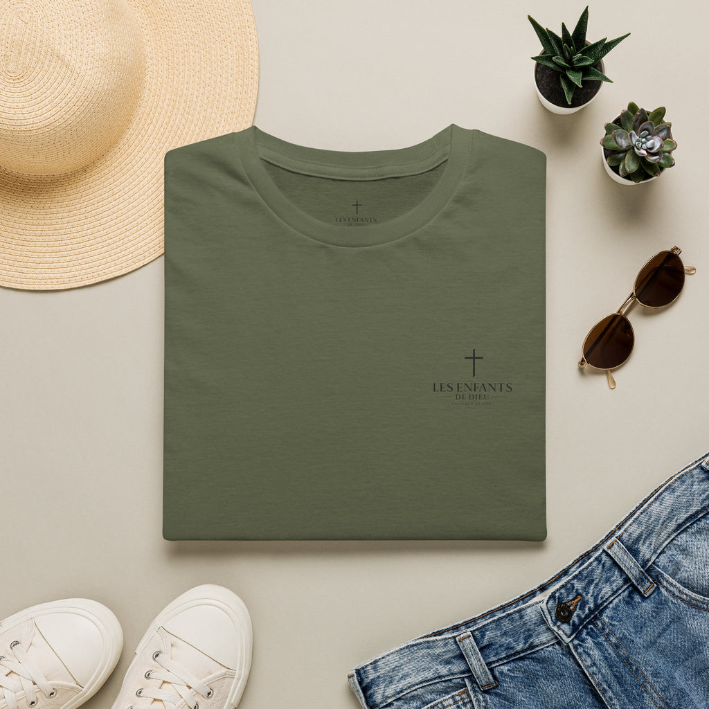Les Enfants de Dieu T-Shirt — Jesus Saves Shirt - Psalm 23:4