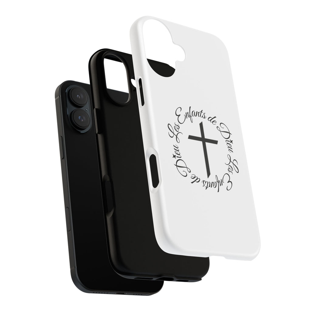 Les Enfants de Dieu Cross Phone Case