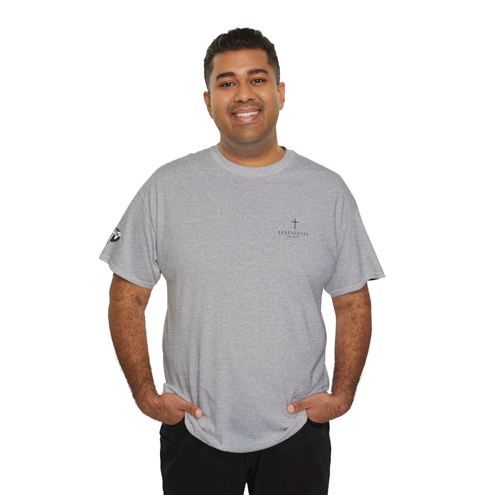 Les Enfants de Dieu Tee - Jesus Saves Tee - Psalm 23:4