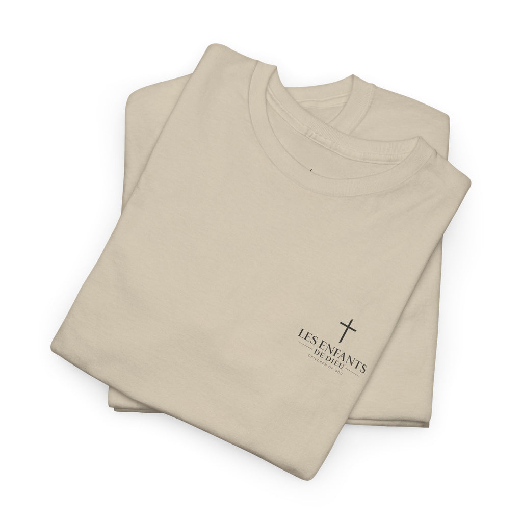 Les Enfants de Dieu Tee - Jesus Saves Tee - Psalm 23:4