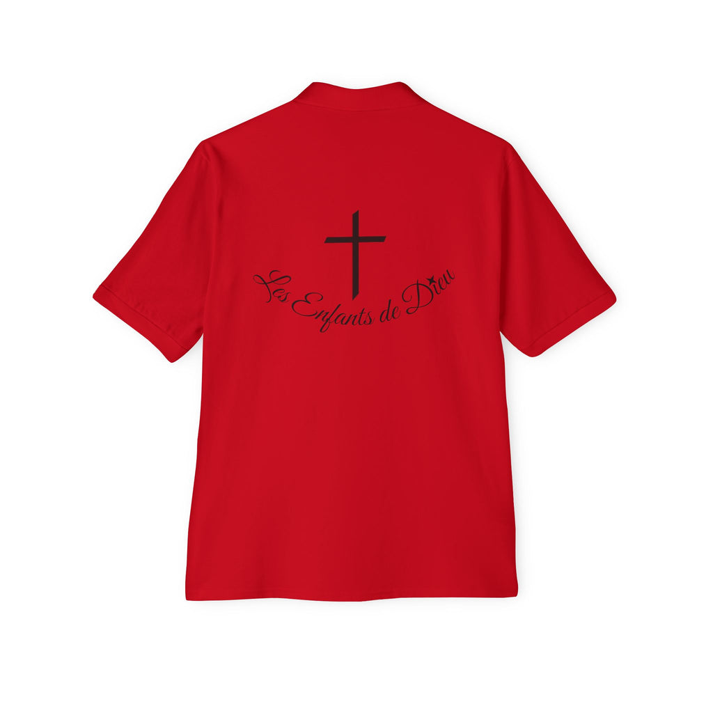 Les Enfants de Dieu 100% Cotton Men's Polo