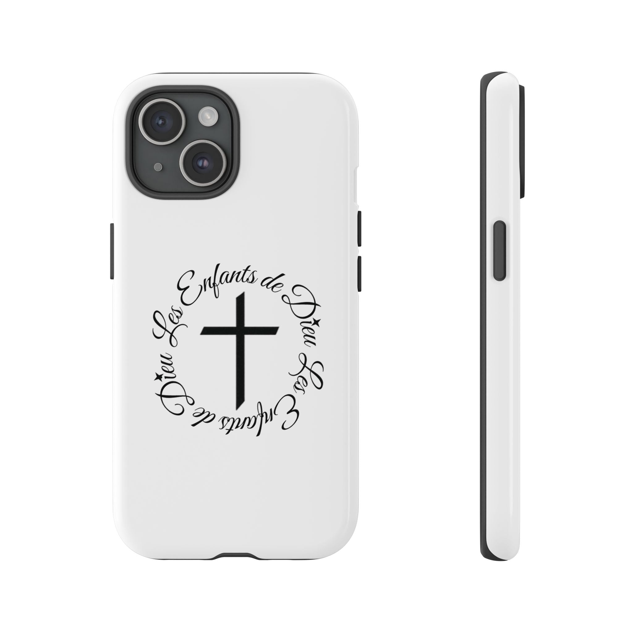 Les Enfants de Dieu Cross Phone Case