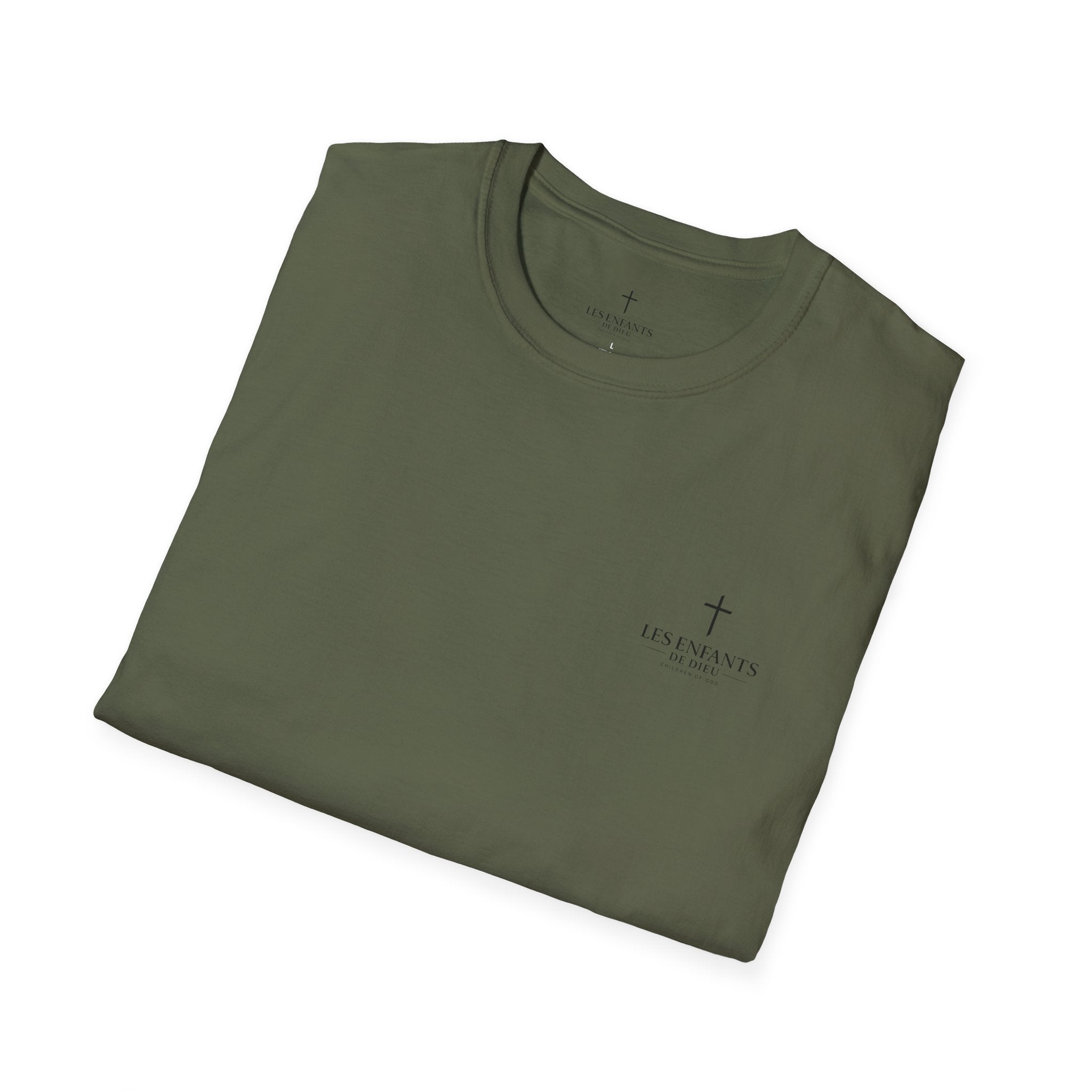 Les Enfants de Dieu T-Shirt — Jesus Saves Shirt - Psalm 23:4