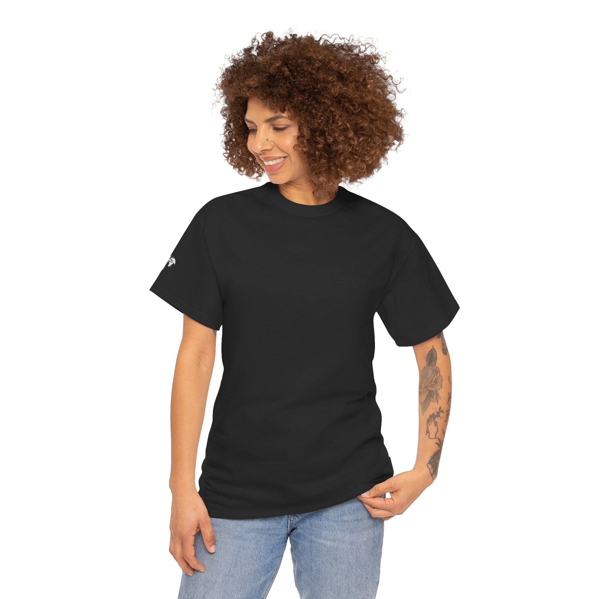 Les Enfants de Dieu Tee - Jesus Saves Tee - Psalm 23:4