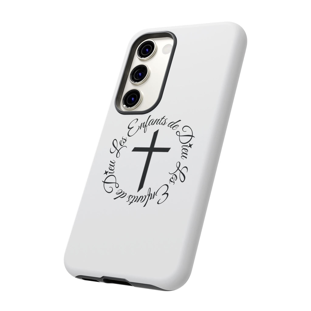 Les Enfants de Dieu Cross Phone Case