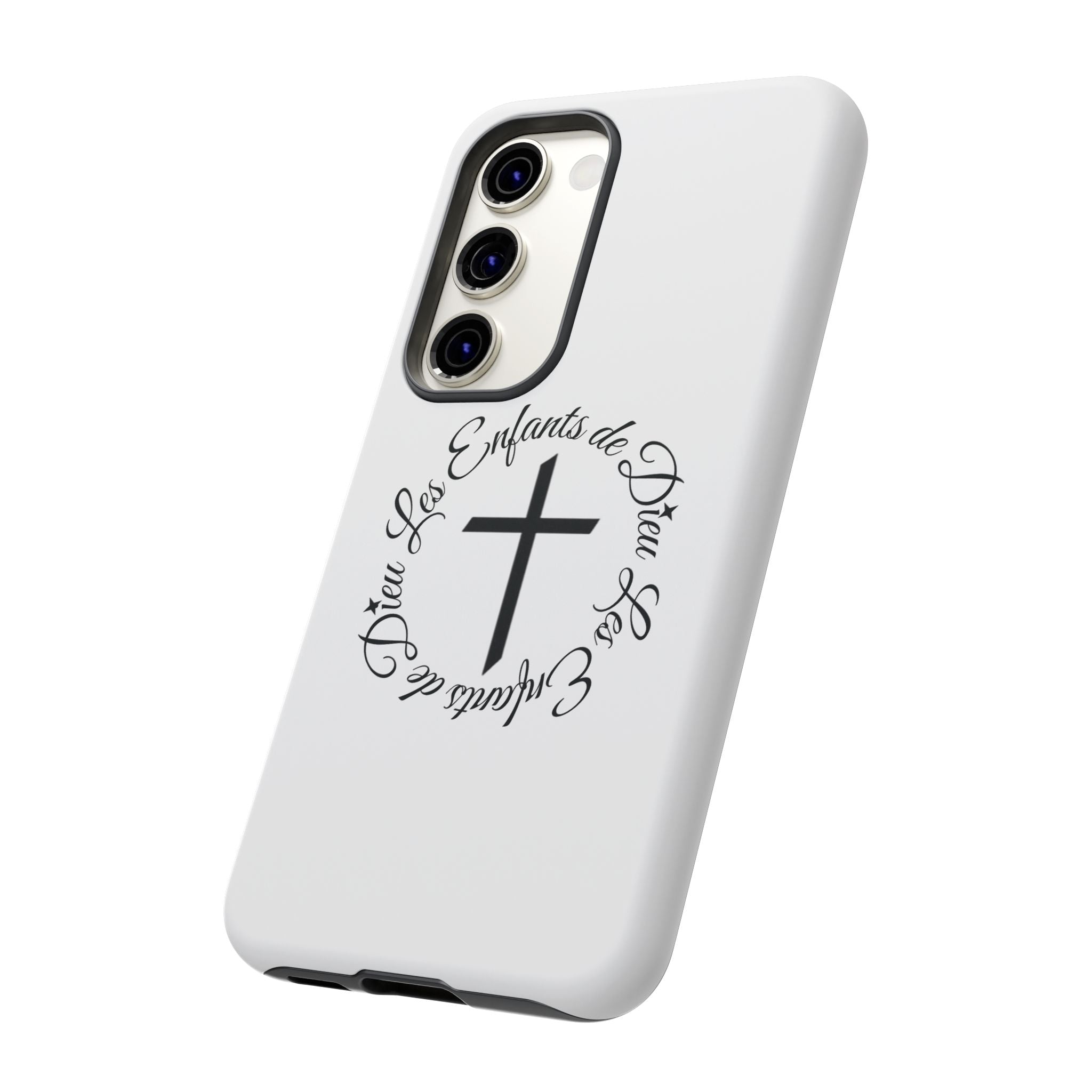 Les Enfants de Dieu Cross Phone Case