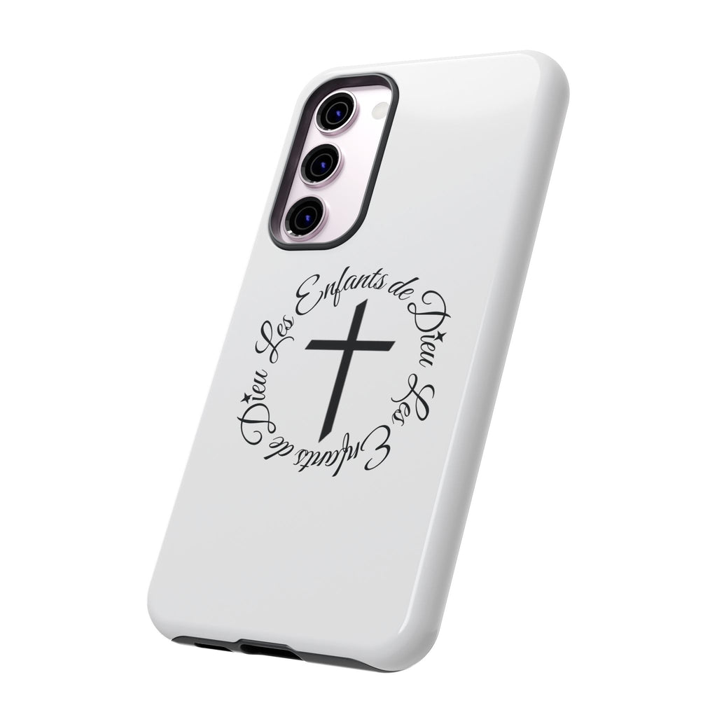 Les Enfants de Dieu Cross Phone Case