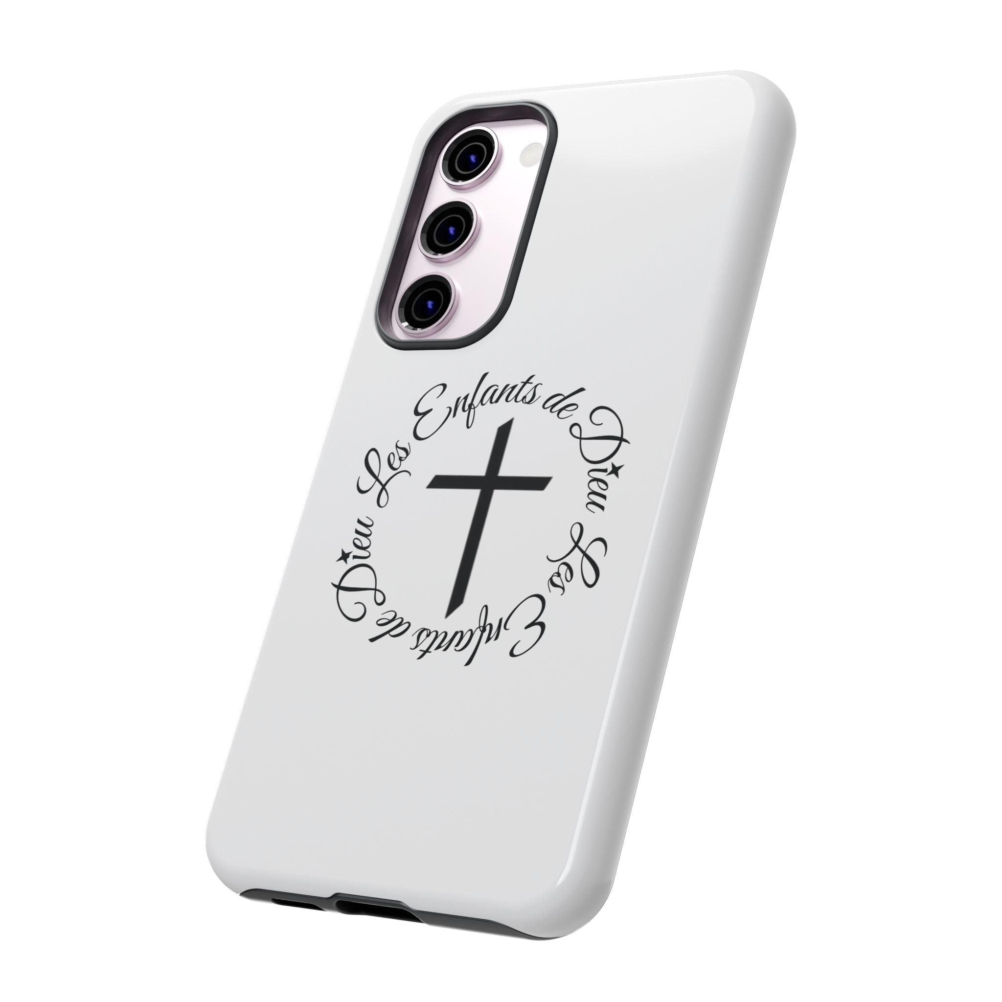 Les Enfants de Dieu Cross Phone Case