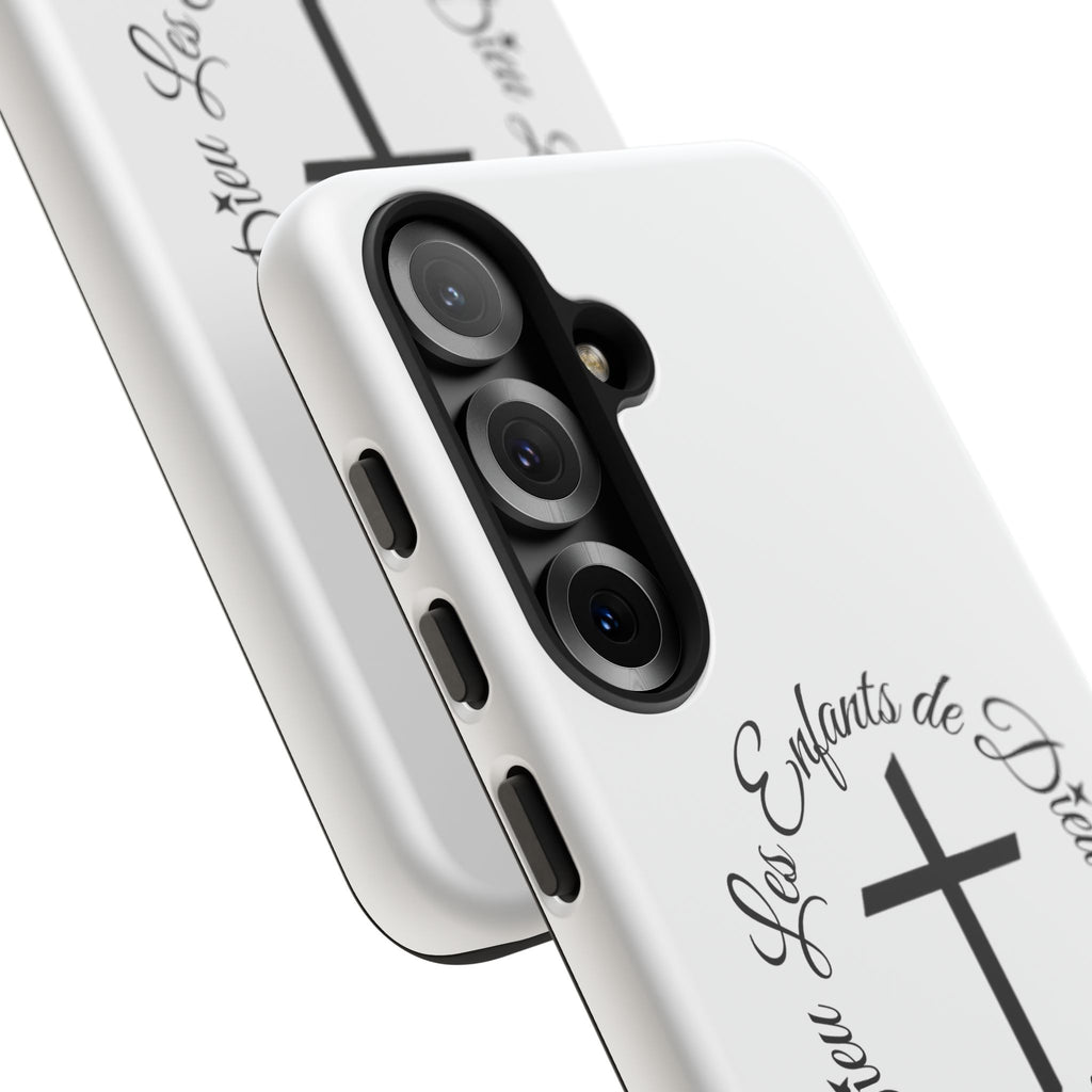 Les Enfants de Dieu Cross Phone Case
