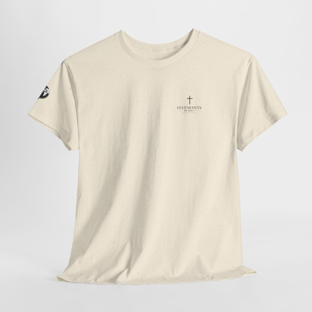 Les Enfants de Dieu Tee - Jesus Saves Tee - Psalm 23:4