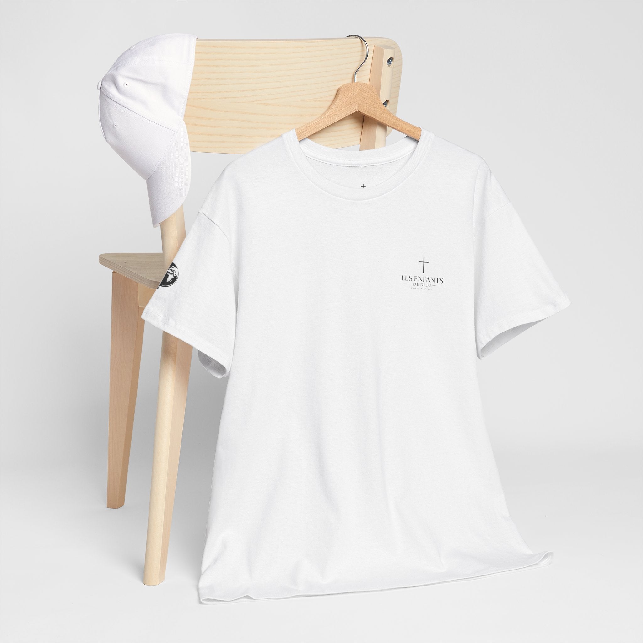 Les Enfants de Dieu Tee - Jesus Saves Tee - Psalm 23:4