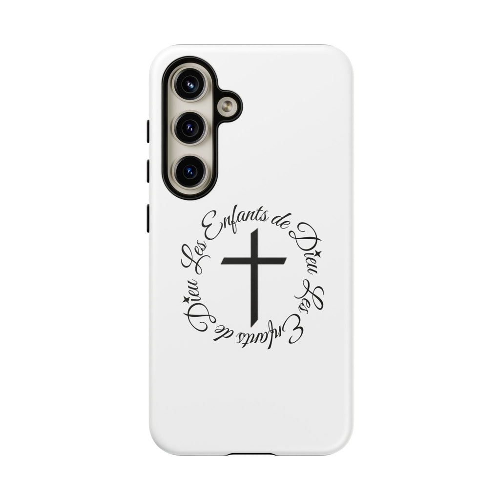 Les Enfants de Dieu Cross Phone Case