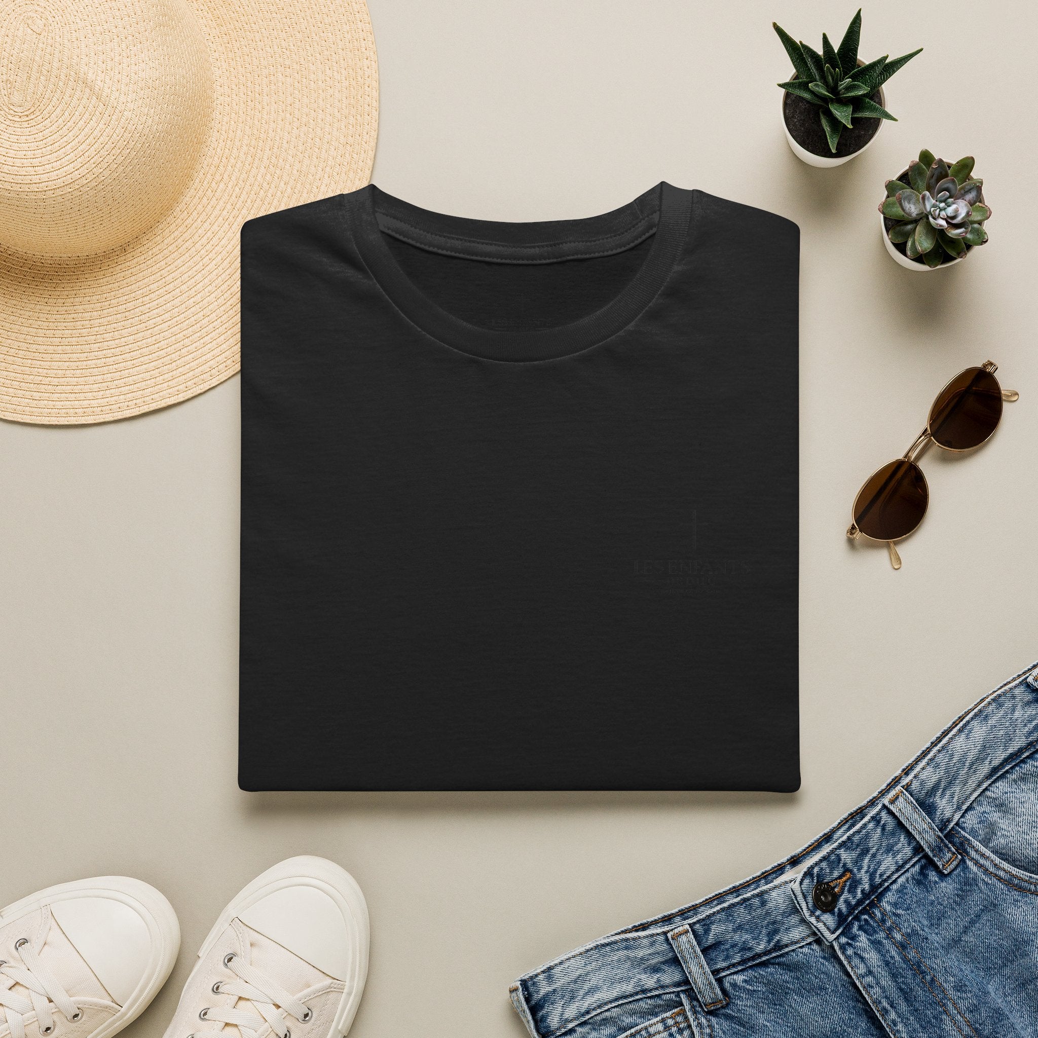 Les Enfants de Dieu T-Shirt — Jesus Saves Shirt - Psalm 23:4