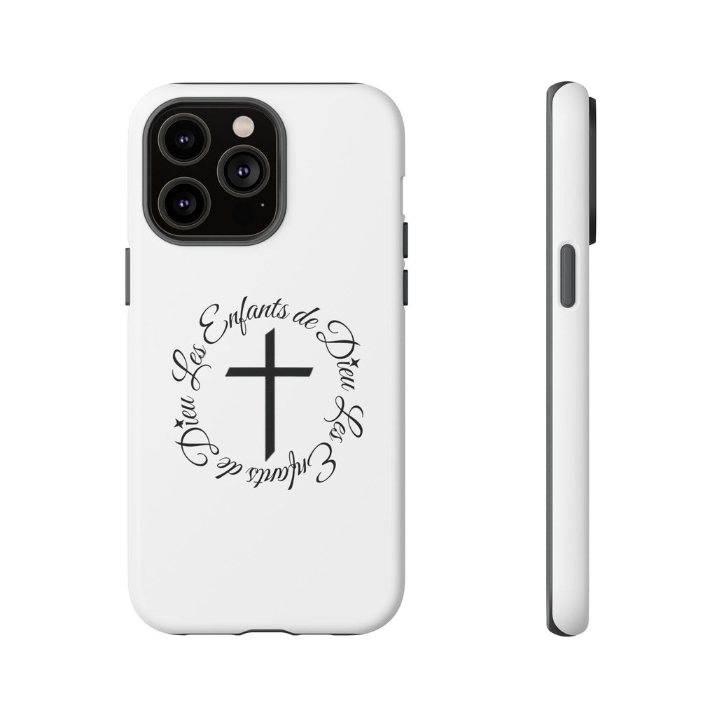 Les Enfants de Dieu Cross Phone Case