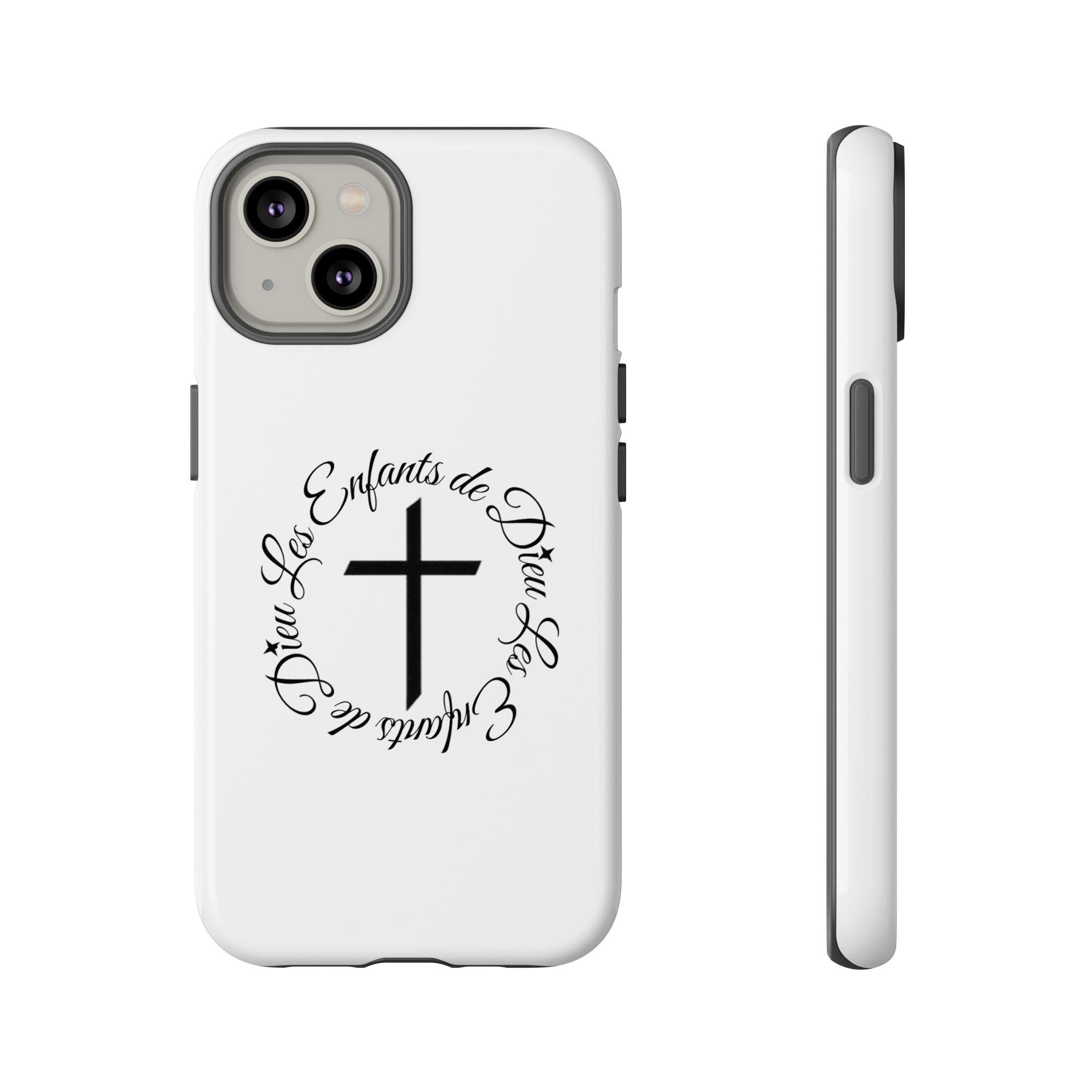 Les Enfants de Dieu Cross Phone Case
