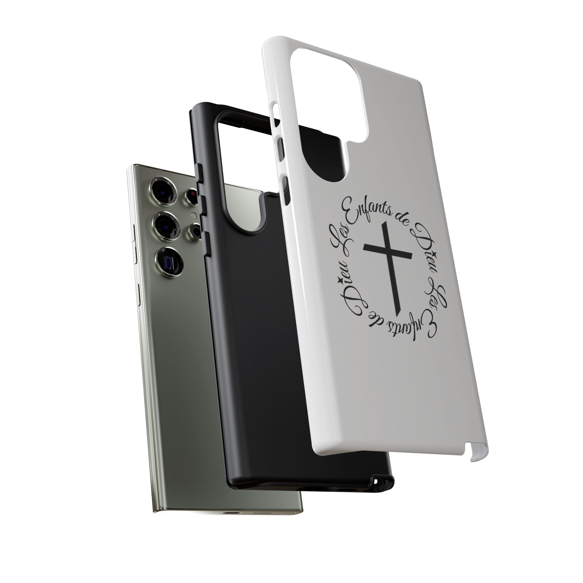 Les Enfants de Dieu Cross Phone Case