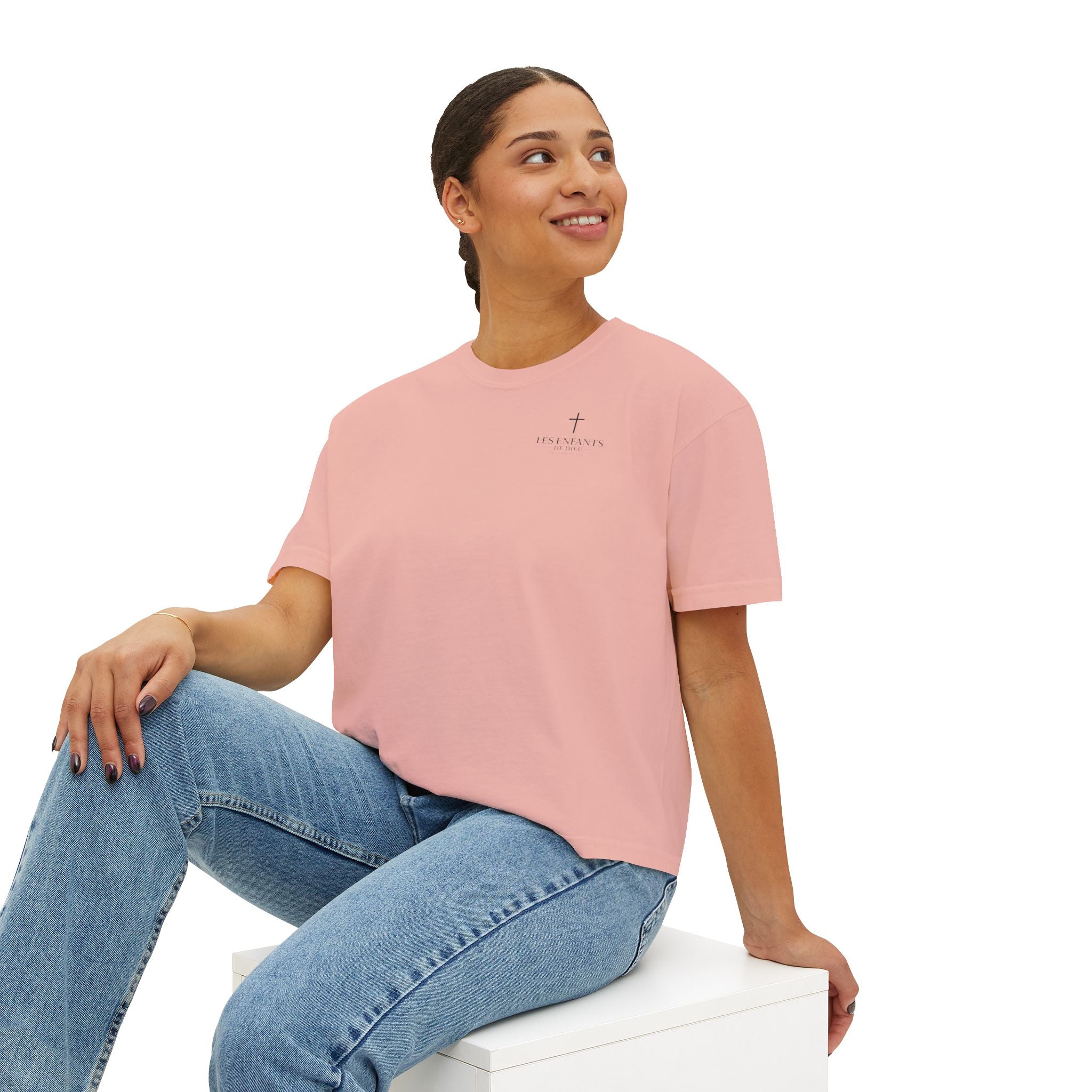 Les Enfants de Dieu Women's Boxy Tee