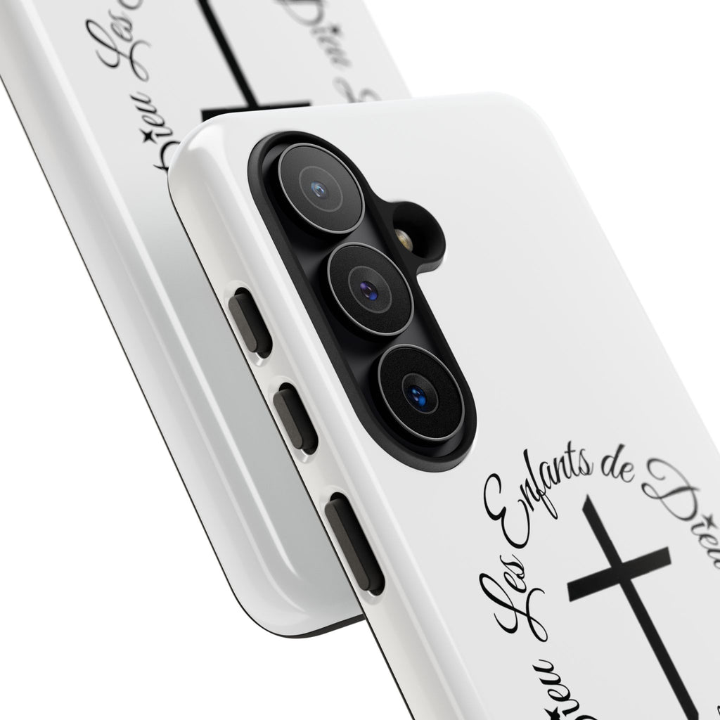 Les Enfants de Dieu Cross Phone Case