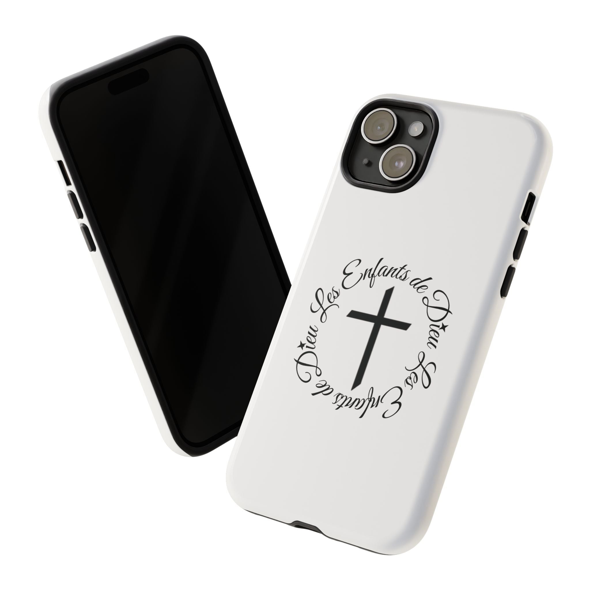 Les Enfants de Dieu Cross Phone Case