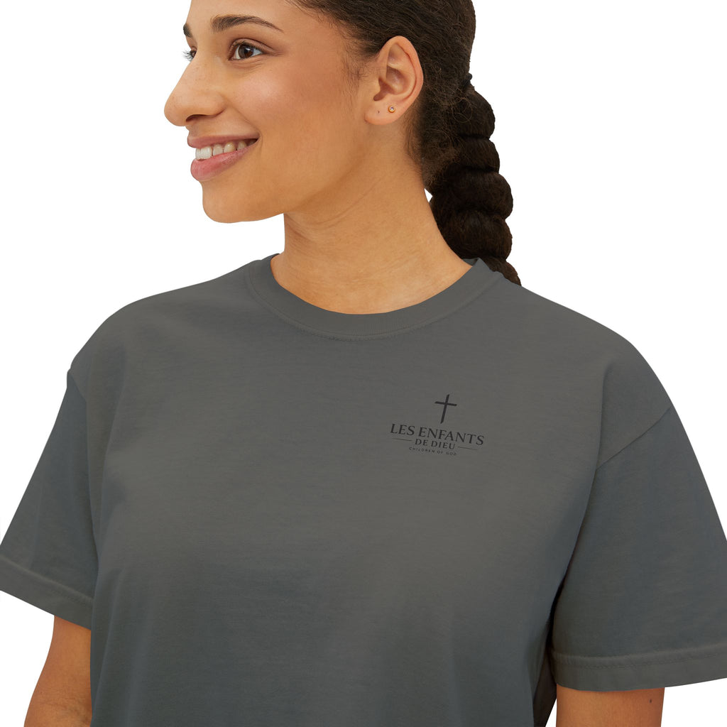Les Enfants de Dieu Women's Boxy Tee