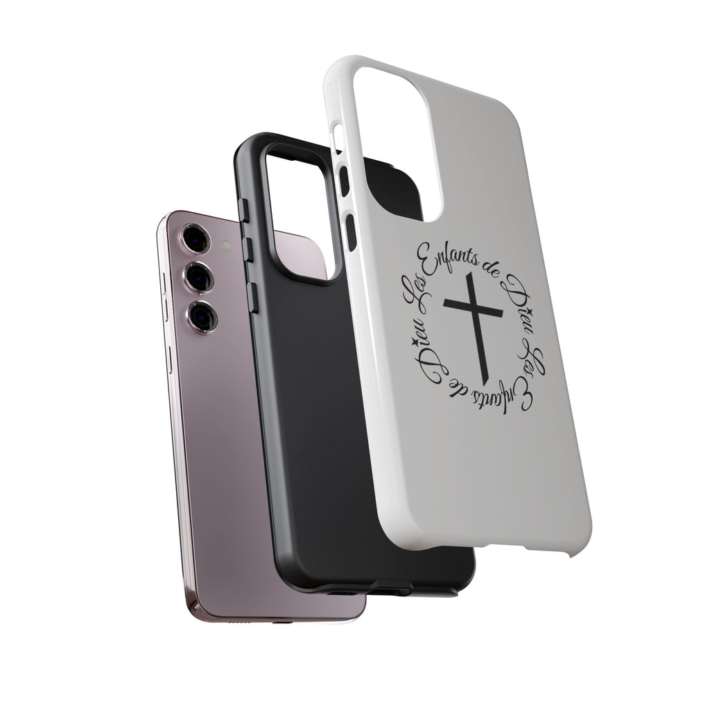 Les Enfants de Dieu Cross Phone Case