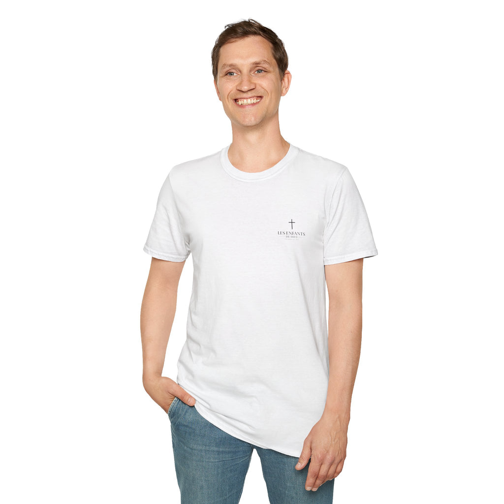 Les Enfants de Dieu T-Shirt — Jesus Saves Shirt - Psalm 23:4