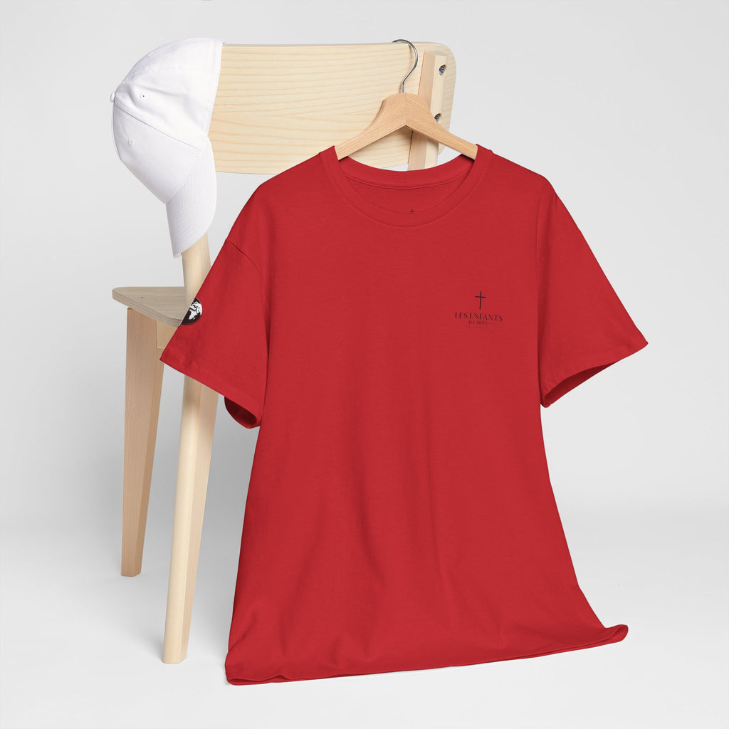 Les Enfants de Dieu Tee - Jesus Saves Tee - Psalm 23:4