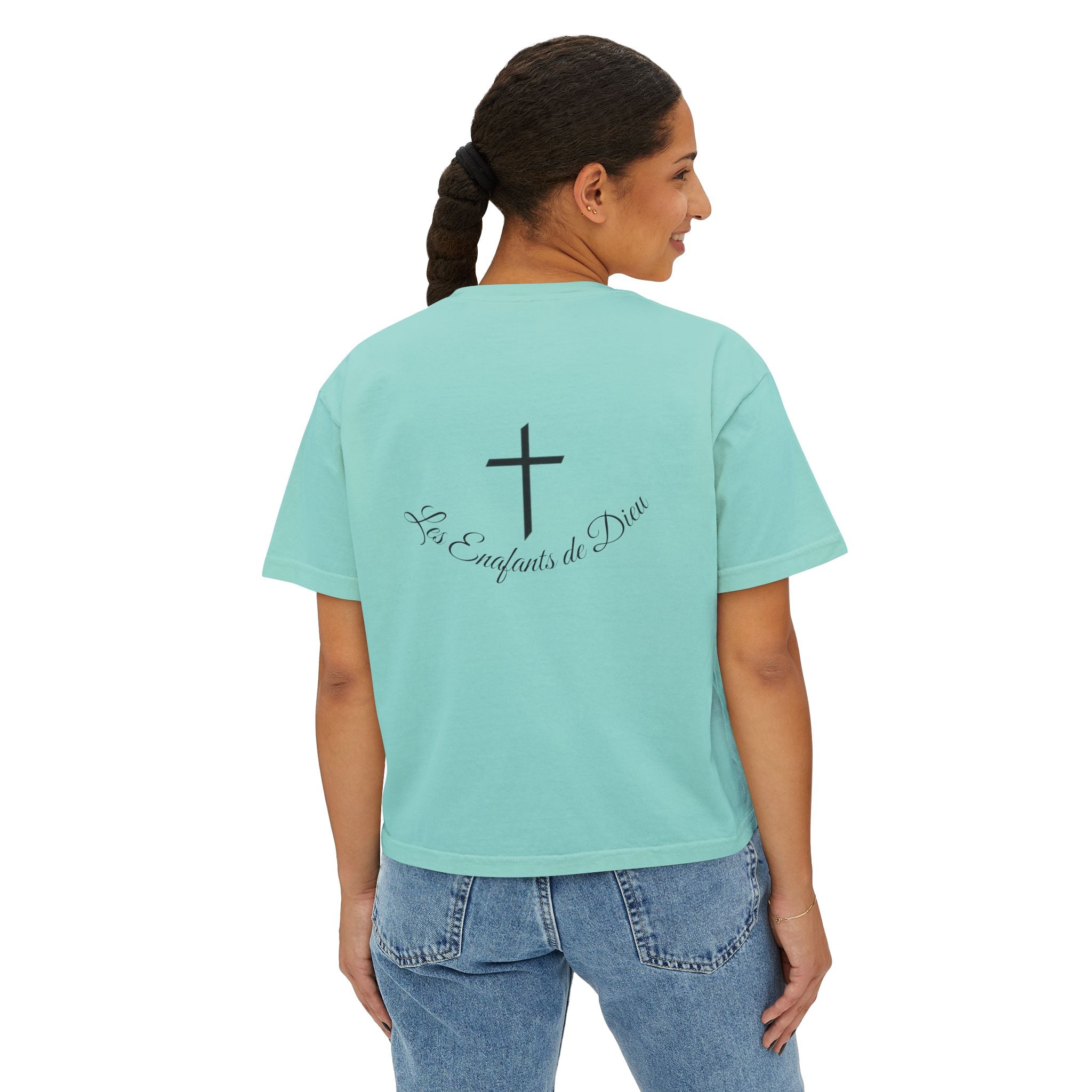 Les Enfants de Dieu Women's Boxy Tee