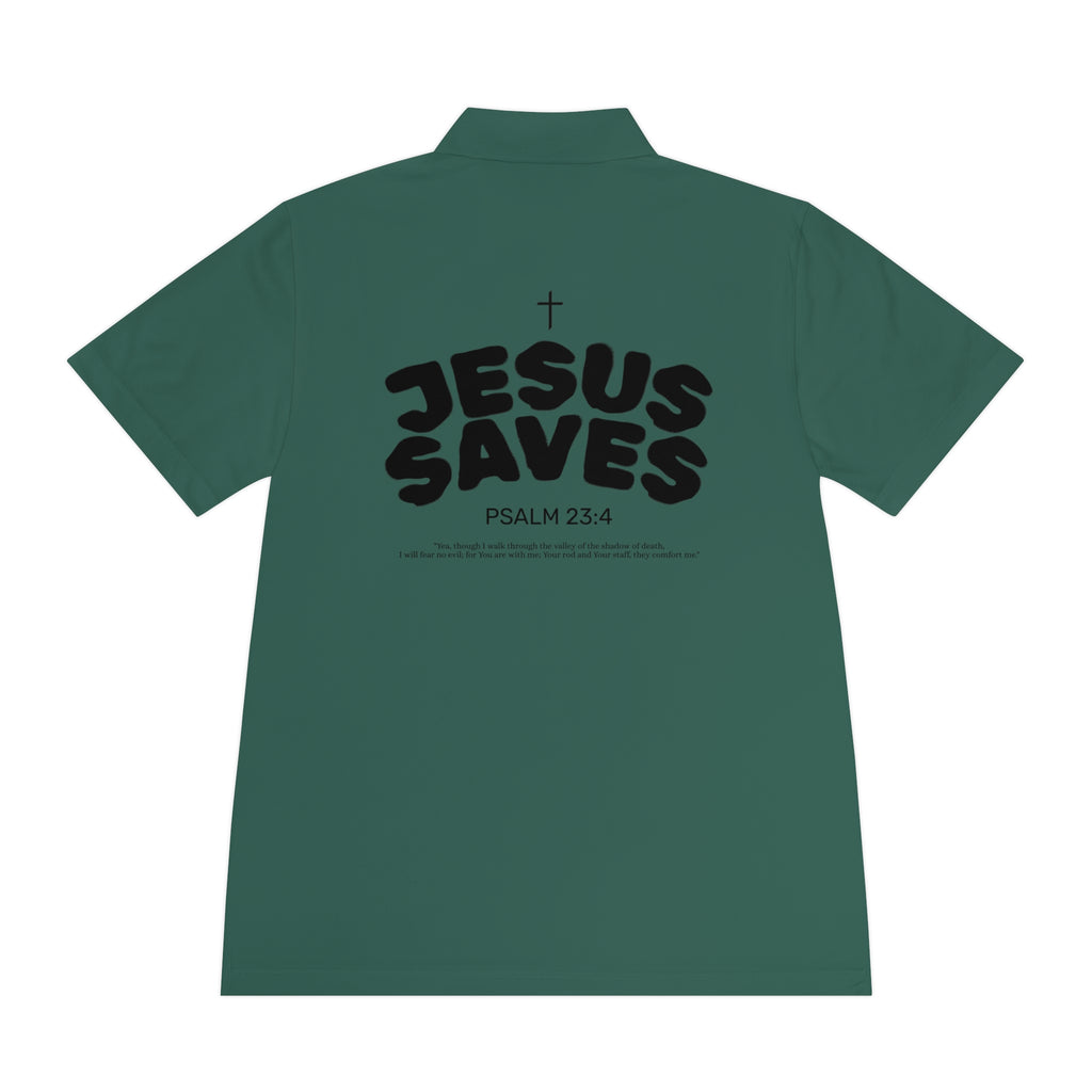 Les Enfants de Dieu Polo - Jesus Saves Polo - Psalm 23:4