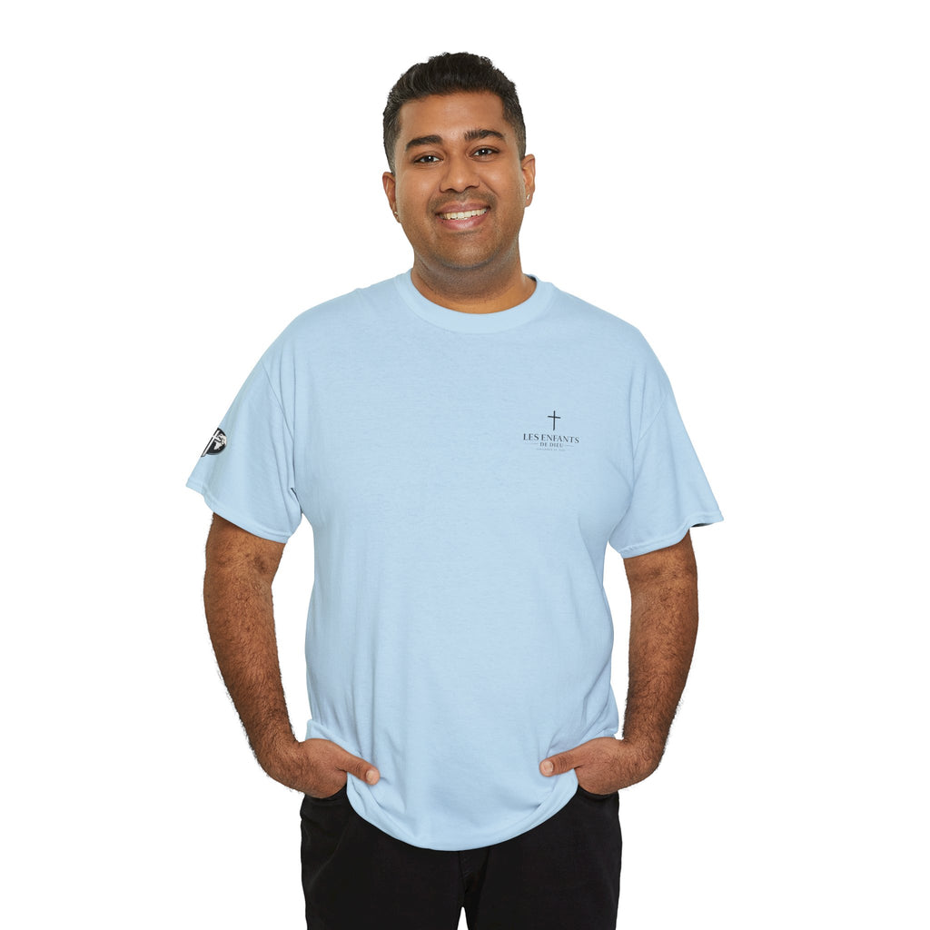 Les Enfants de Dieu Tee - Jesus Saves Tee - Psalm 23:4