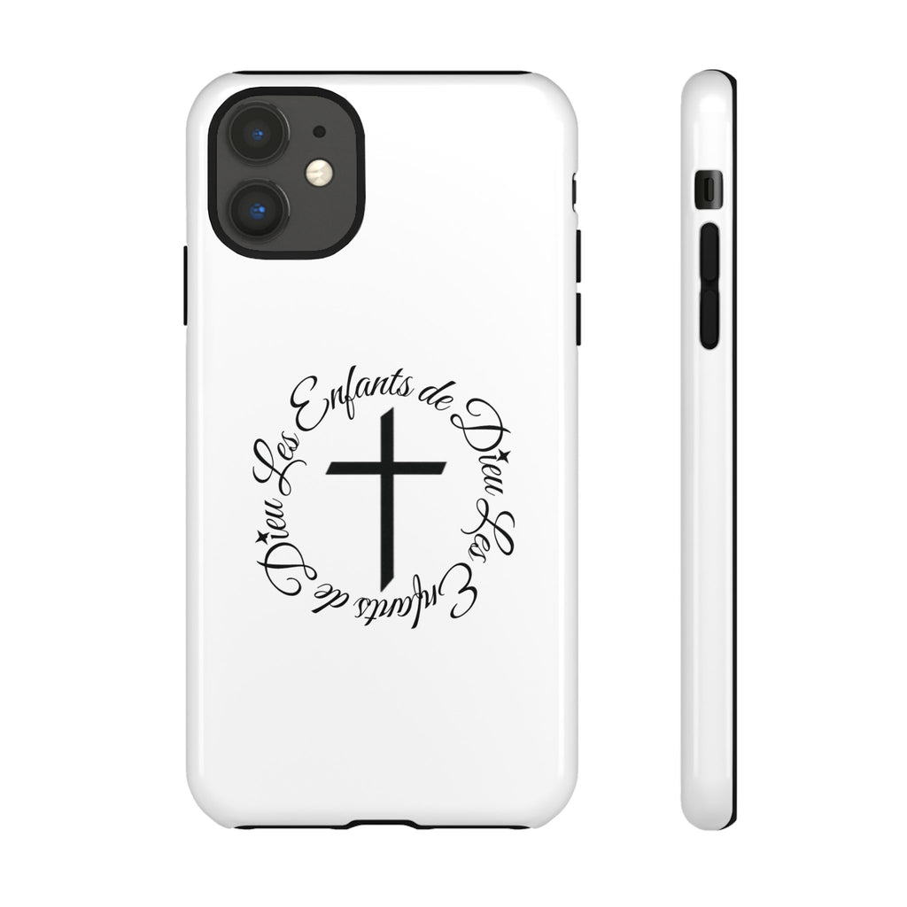 Les Enfants de Dieu Cross Phone Case