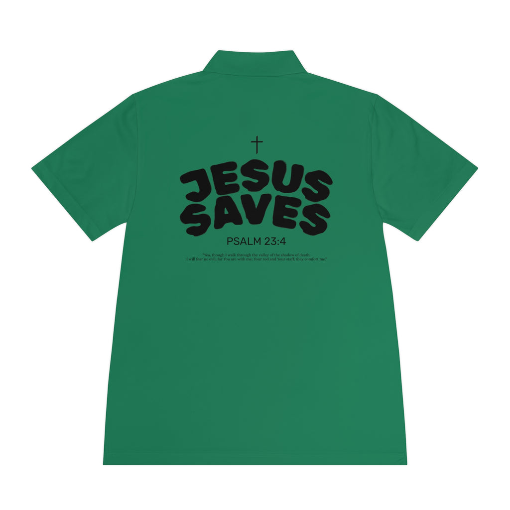 Les Enfants de Dieu Polo - Jesus Saves Polo - Psalm 23:4