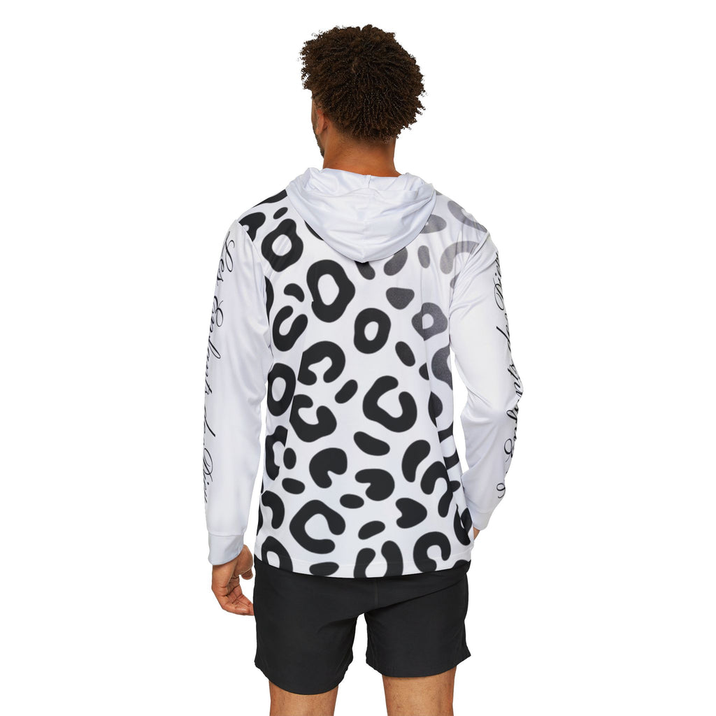 Les enfants de Dieu Men's Sports Wear Long Sleeves - Cheetah Print
