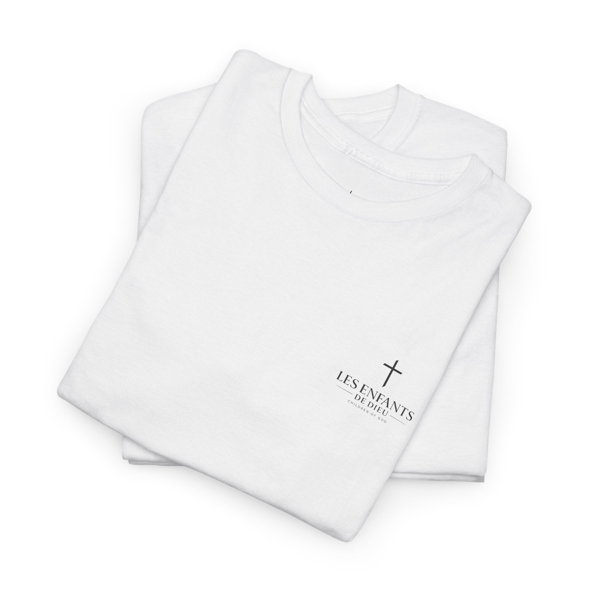 Les Enfants de Dieu Tee - Jesus Saves Tee - Psalm 23:4