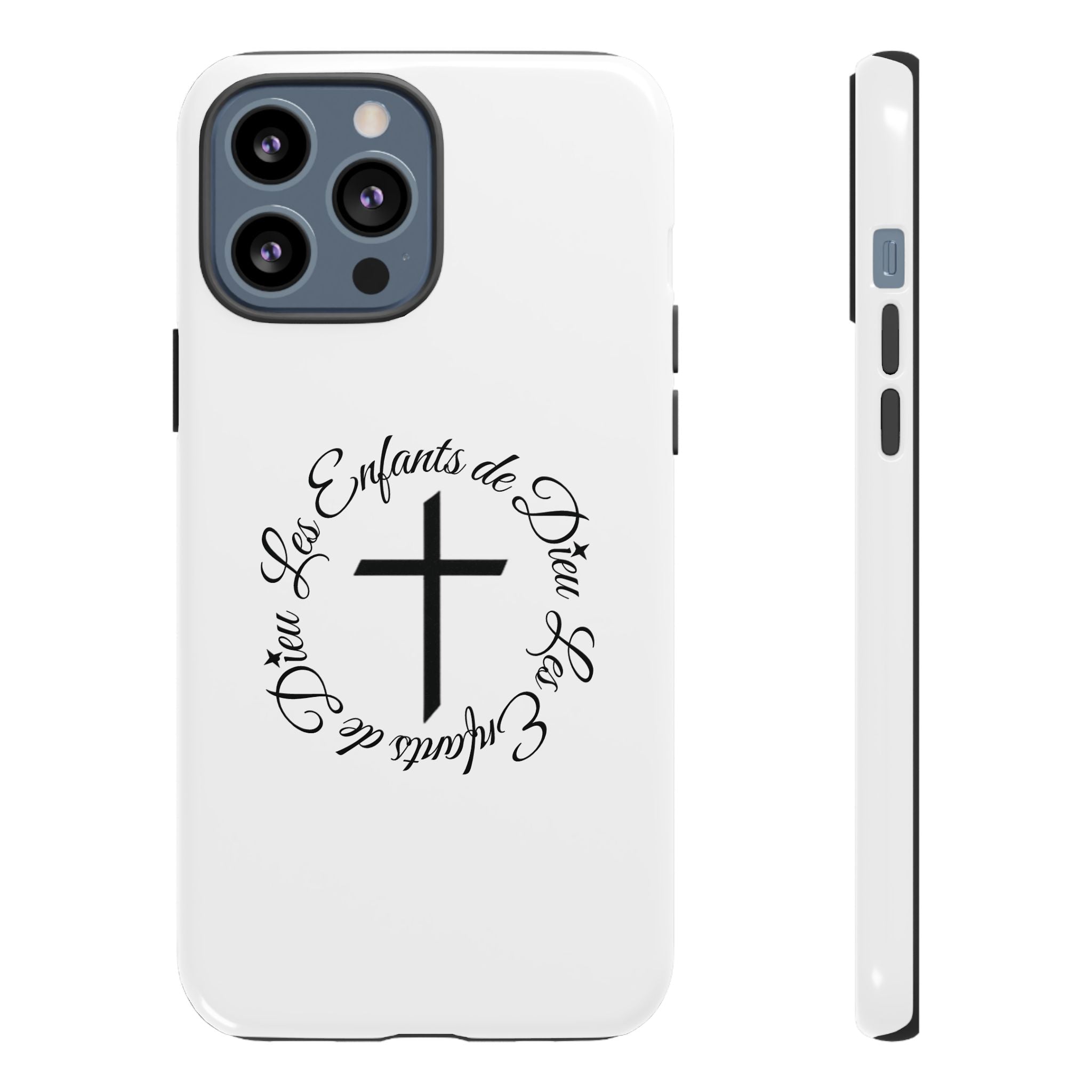 Les Enfants de Dieu Cross Phone Case