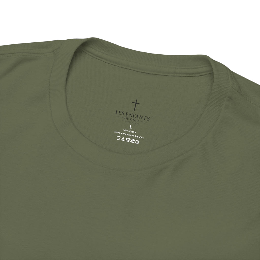 Les Enfants de Dieu Tee - Jesus Saves Tee - Psalm 23:4