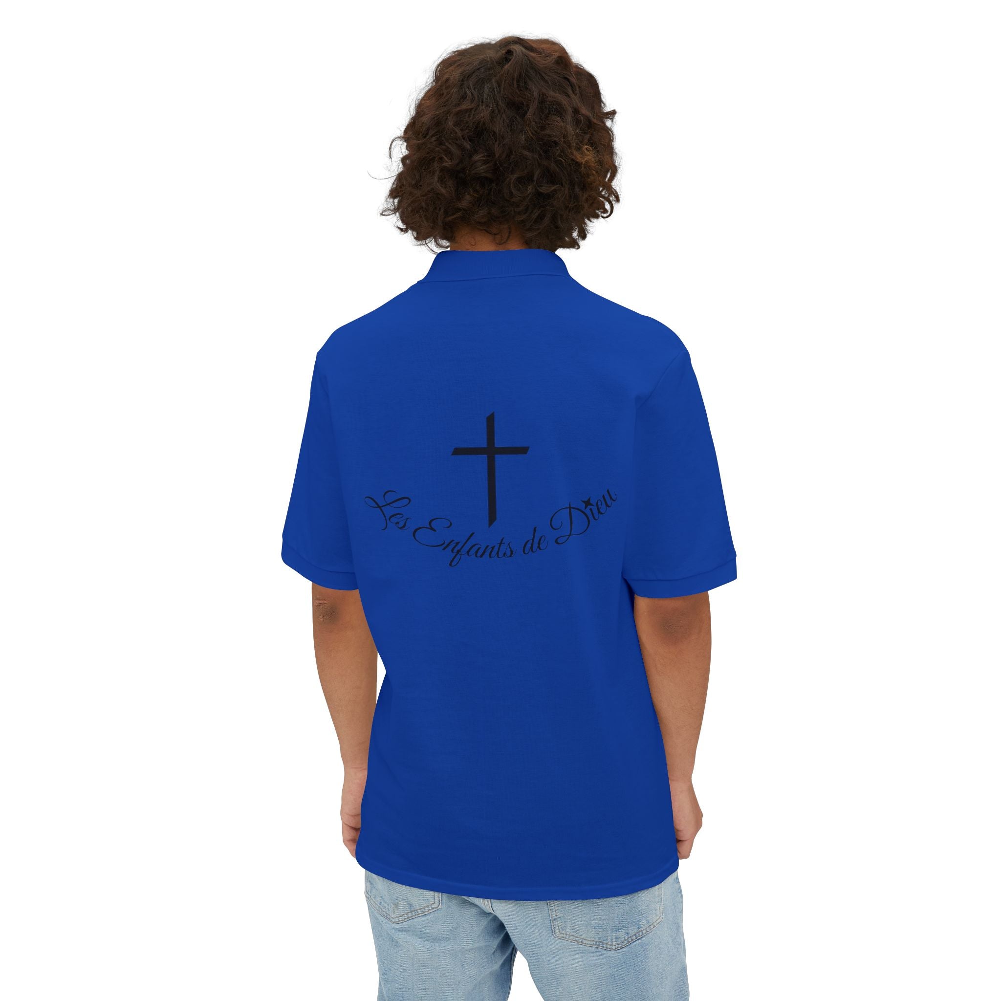 Les Enfants de Dieu 100% Cotton Men's Polo