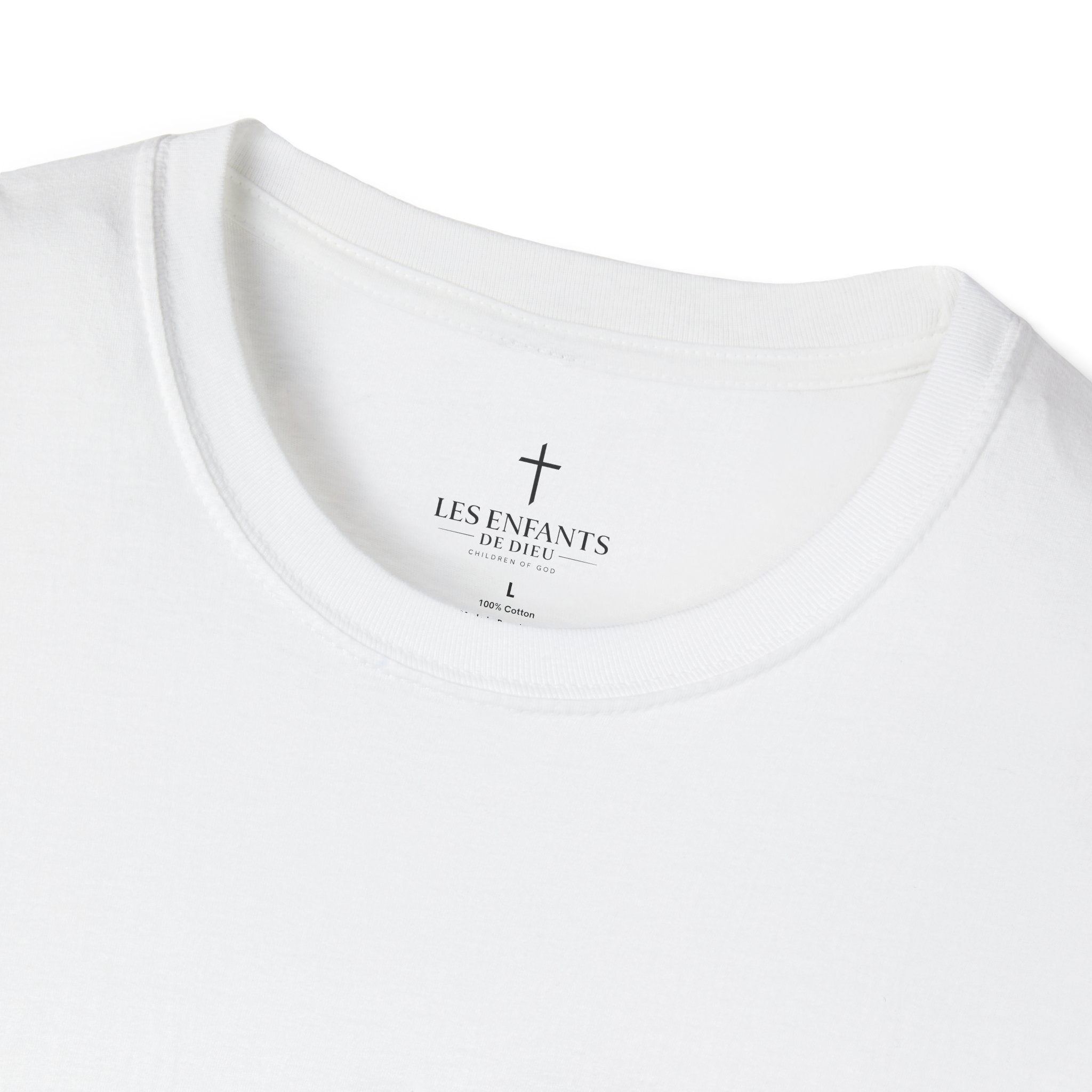 Les Enfants de Dieu T-Shirt — Jesus Saves Shirt - Psalm 23:4