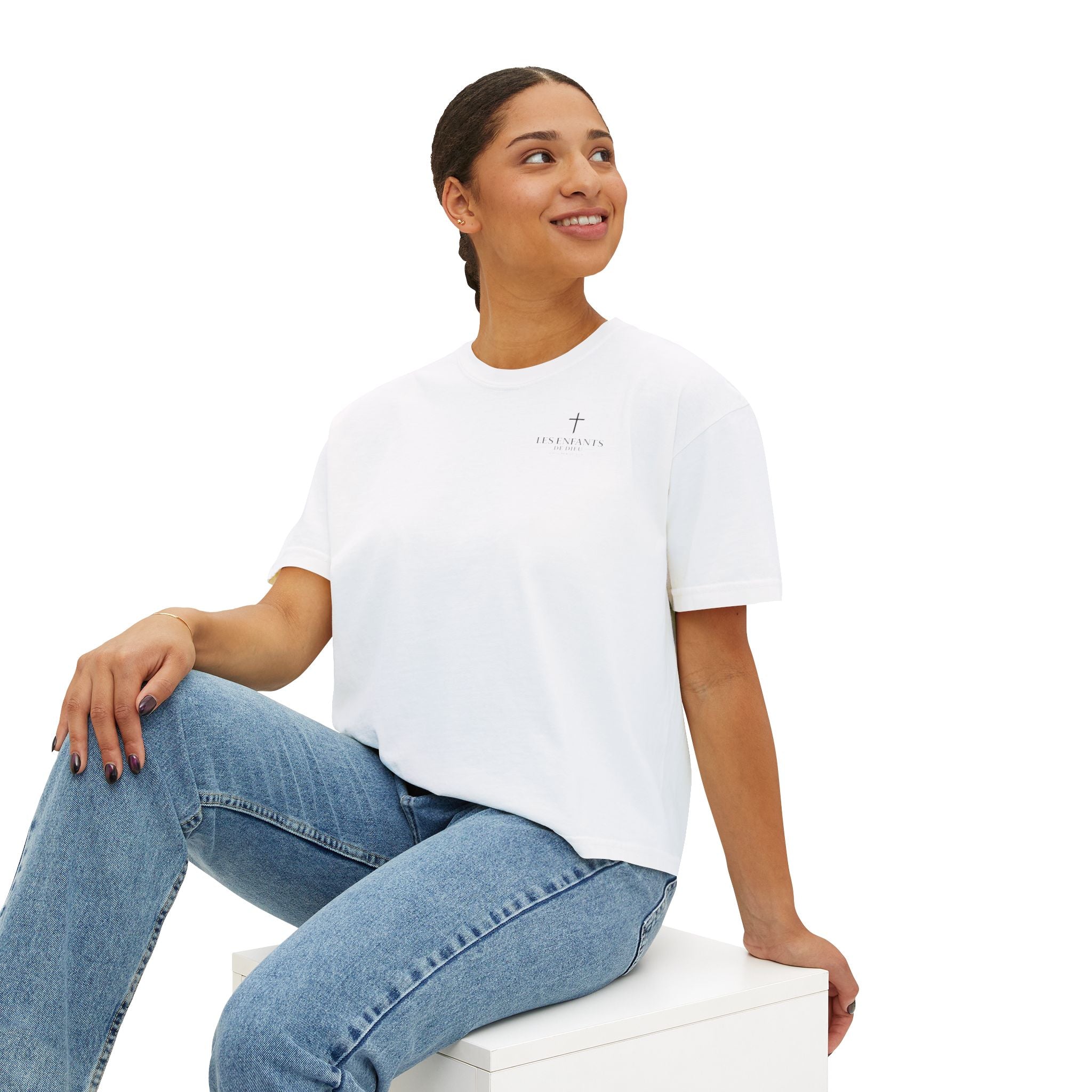 Les Enfants de Dieu Women's Boxy Tee