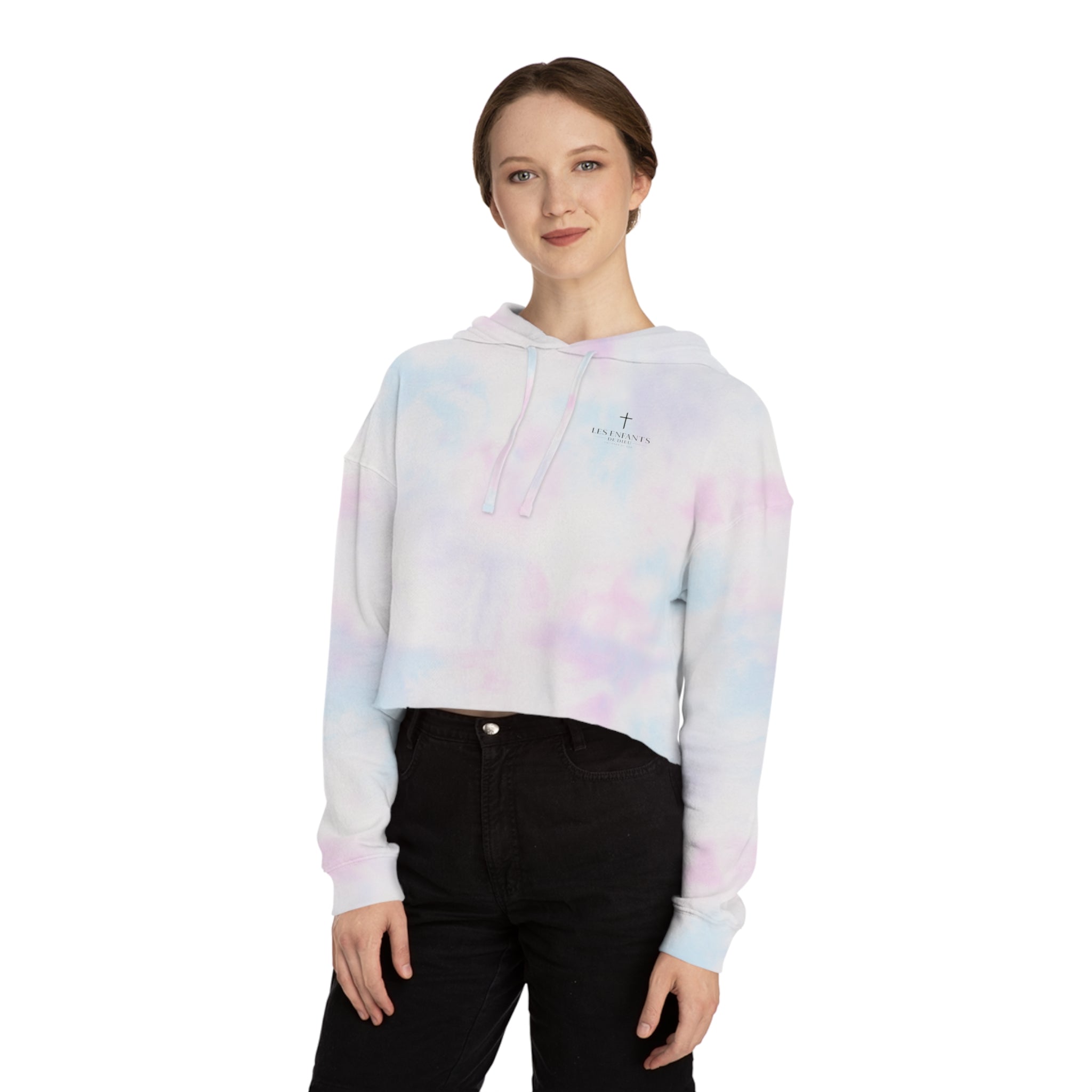 Les Enfants de Dieu Women's Cropped Hoodie